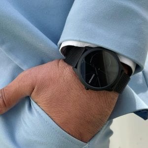 שעון קלווין קליין שחור לגבר